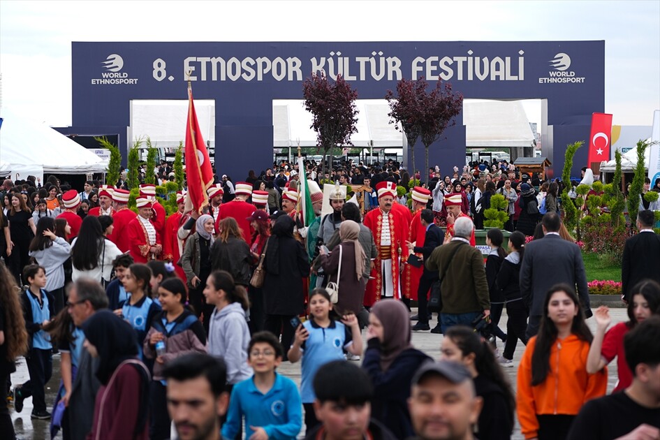 8. Etnospor Kültür Festivali İstanbul'da başladı