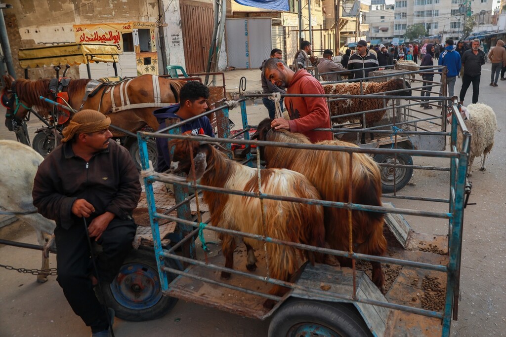 İsrail saldırıları altındaki Gazze'de Kurban Bayramı hazırlıkları