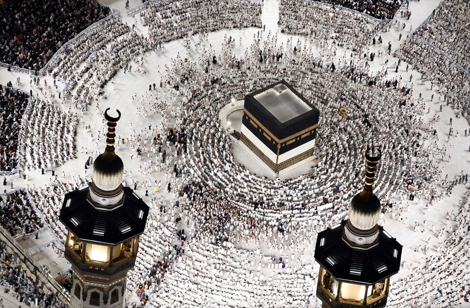 Kabe, Kraliyet Saat Kulesi'nden görüntülendi