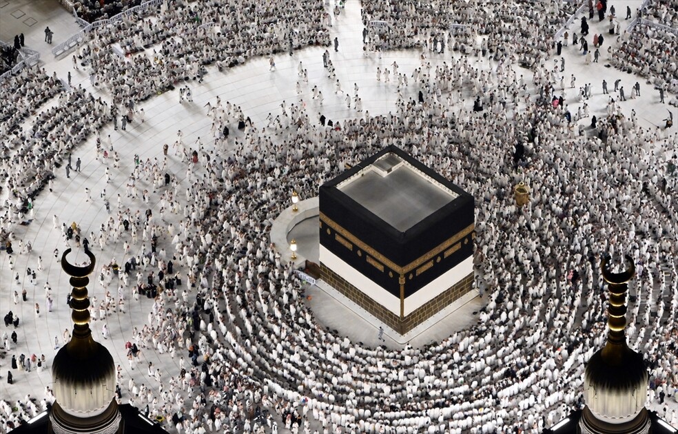 Kabe, Kraliyet Saat Kulesi'nden görüntülendi