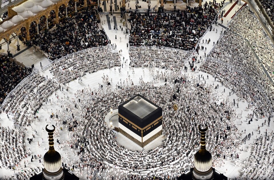 Kabe, Kraliyet Saat Kulesi'nden görüntülendi