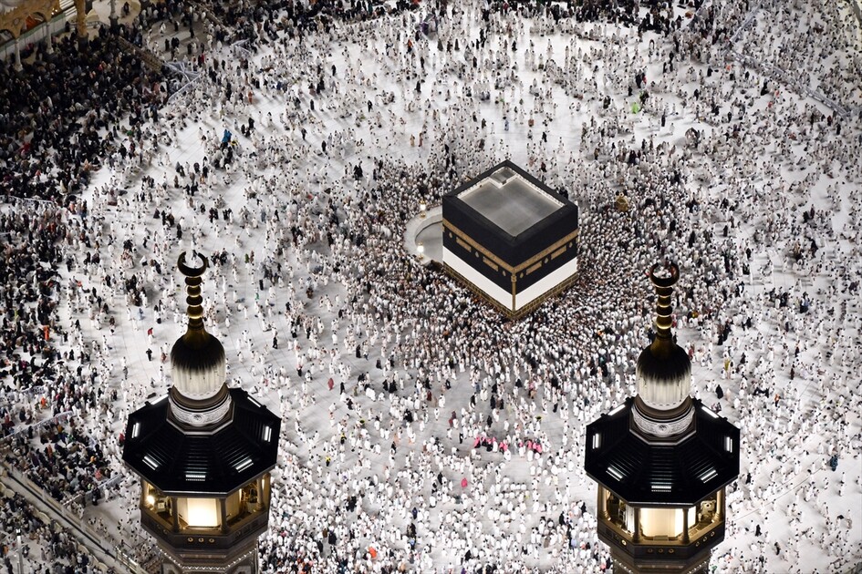 Kabe, Kraliyet Saat Kulesi'nden görüntülendi