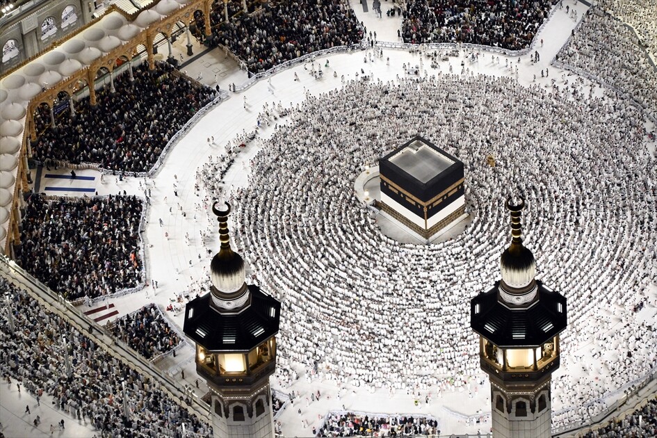Kabe, Kraliyet Saat Kulesi'nden görüntülendi