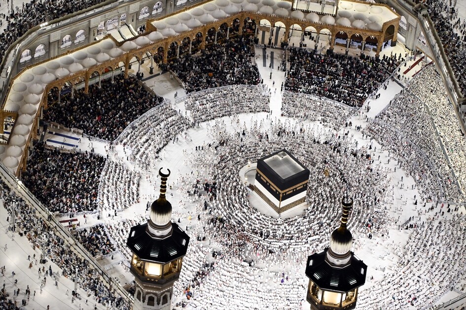 Kabe, Kraliyet Saat Kulesi'nden görüntülendi