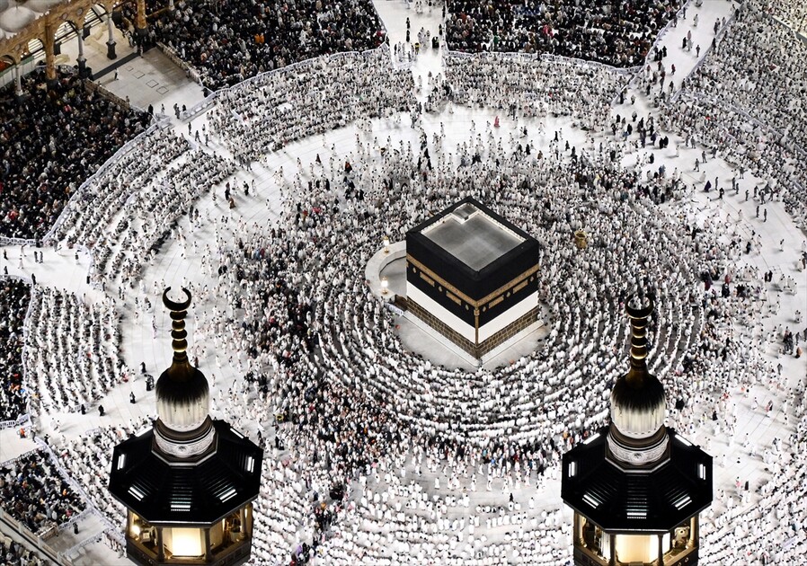 Kabe, Kraliyet Saat Kulesi'nden görüntülendi