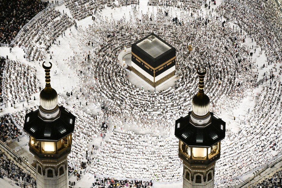 Kabe, Kraliyet Saat Kulesi'nden görüntülendi