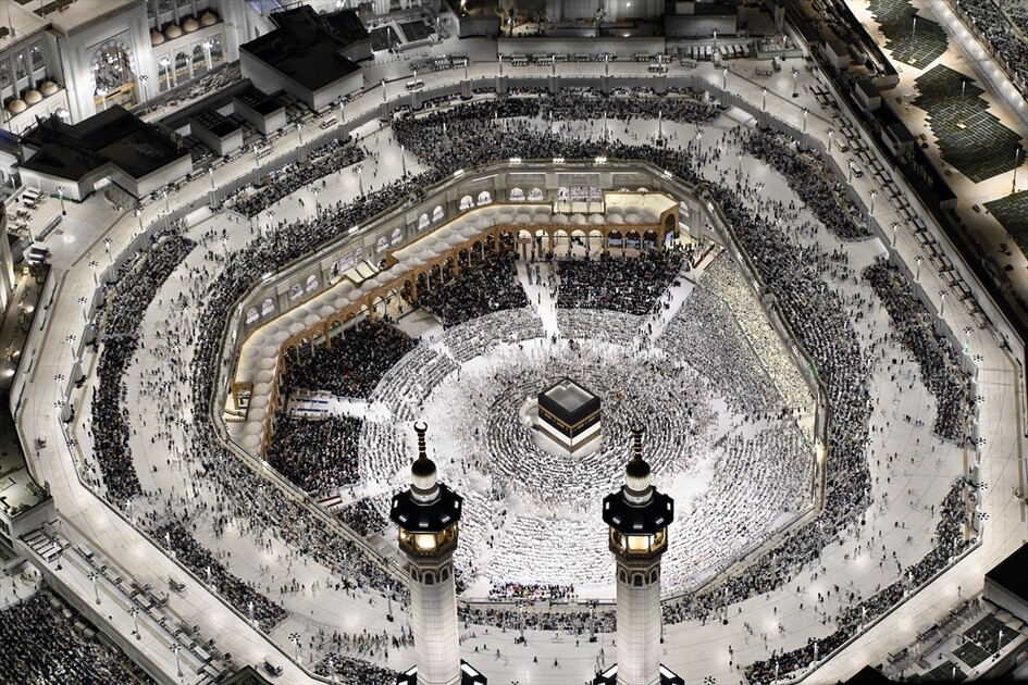 Kabe, Kraliyet Saat Kulesi'nden görüntülendi