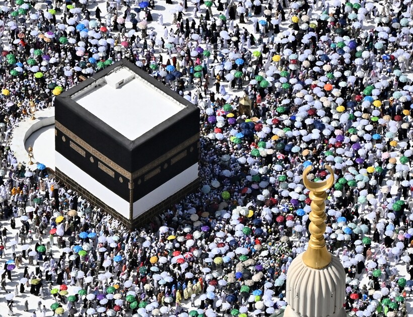 Hacılar Kabe'ye vedaya hazırlanıyor