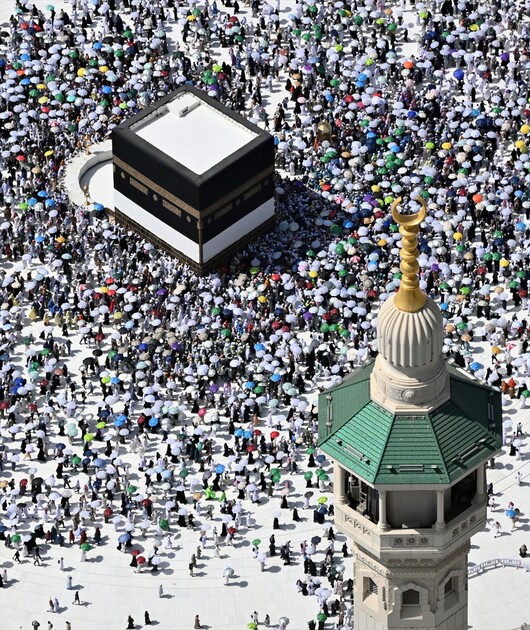 Hacılar Kabe'ye vedaya hazırlanıyor