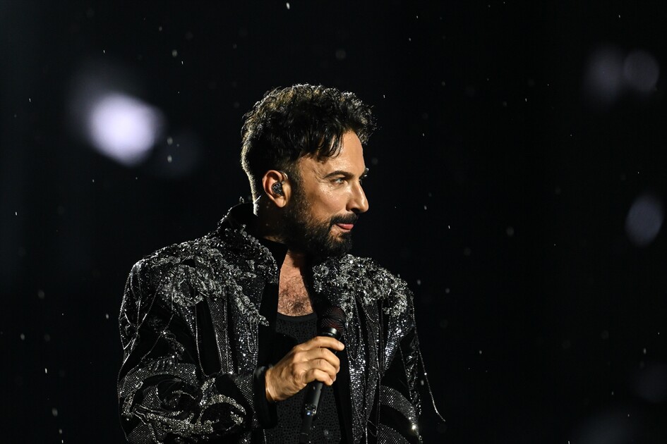Tarkan, Başkent Millet Bahçesi'nde konser verdi