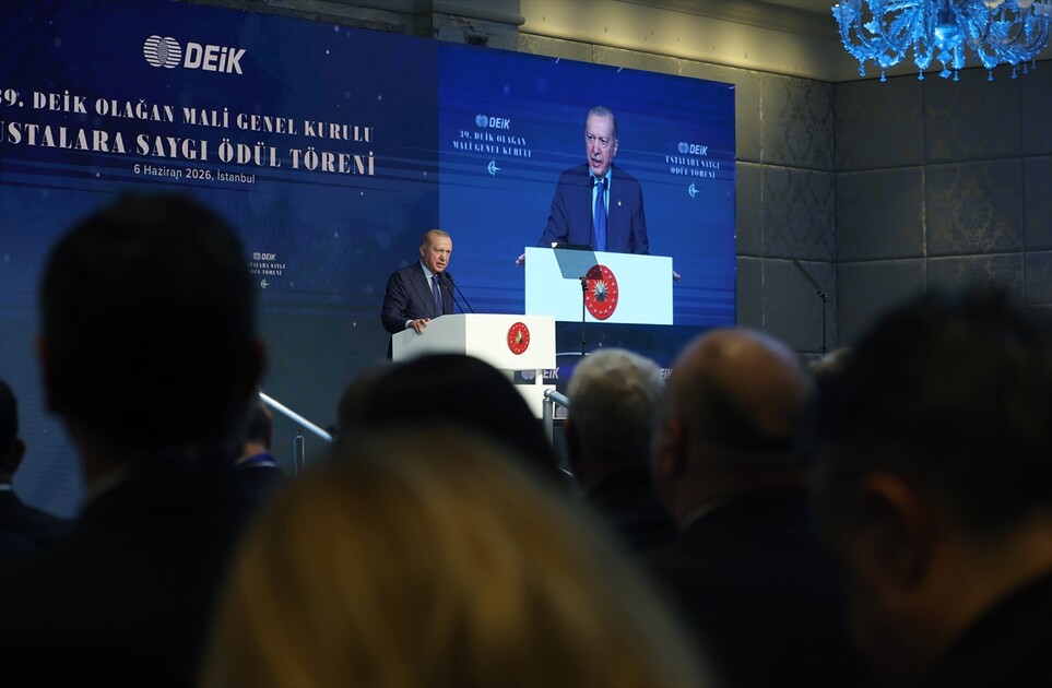 Cumhurbaşkanı Erdoğan, DEİK 39. Genel Kurulu ve Ustalara Saygı Ödül Töreni'nde konuştu
