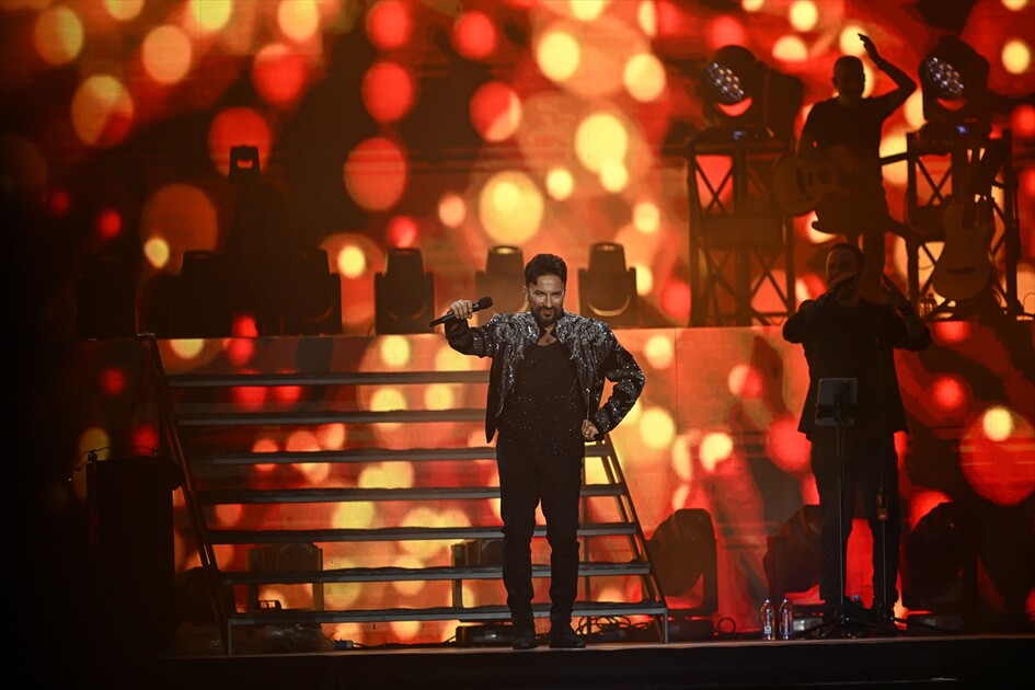 Tarkan, Başkent Millet Bahçesi'nde konser verdi
