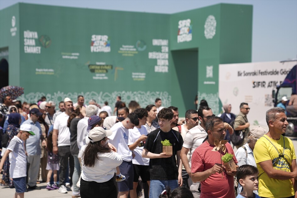 Sıfır Atık Festivali üçüncü gününde yoğun ilgi görüyor