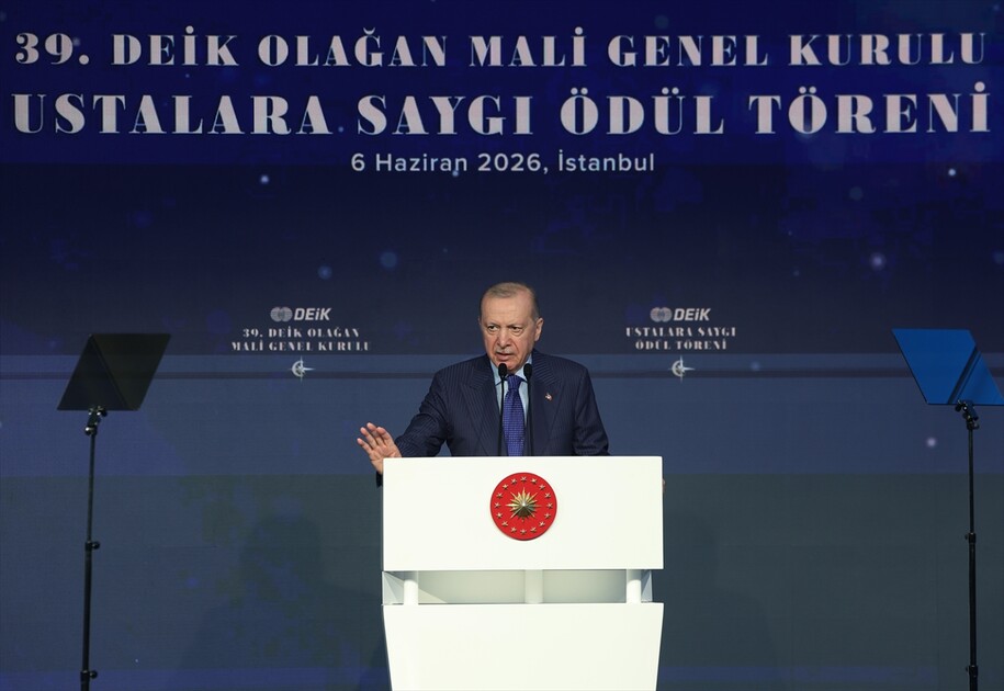 Cumhurbaşkanı Erdoğan, DEİK 39. Genel Kurulu ve Ustalara Saygı Ödül Töreni'nde konuştu