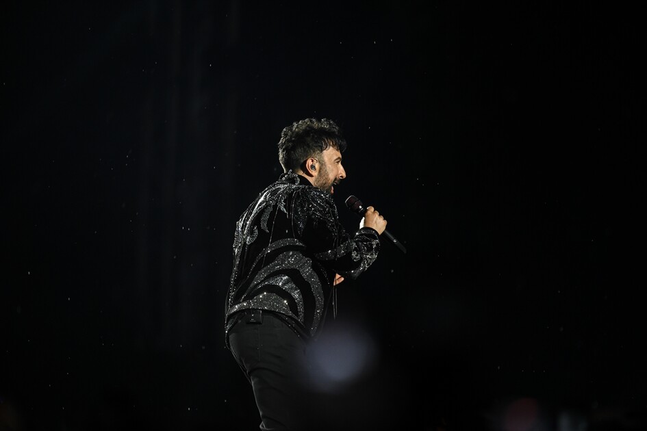 Tarkan, Başkent Millet Bahçesi'nde konser verdi
