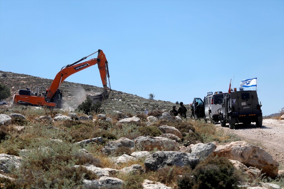 İsrail'in Batı Şeria'daki arazileri Yahudi yerleşim birimlerine dönüştürme planı protesto edildi