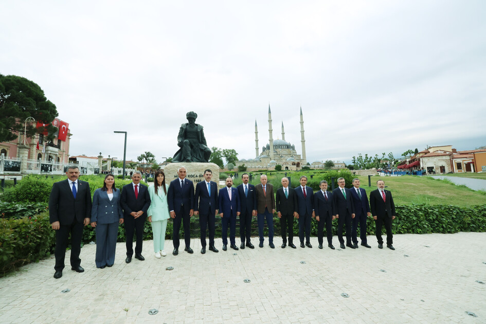 Cumhurbaşkanı Erdoğan, Edirne'de