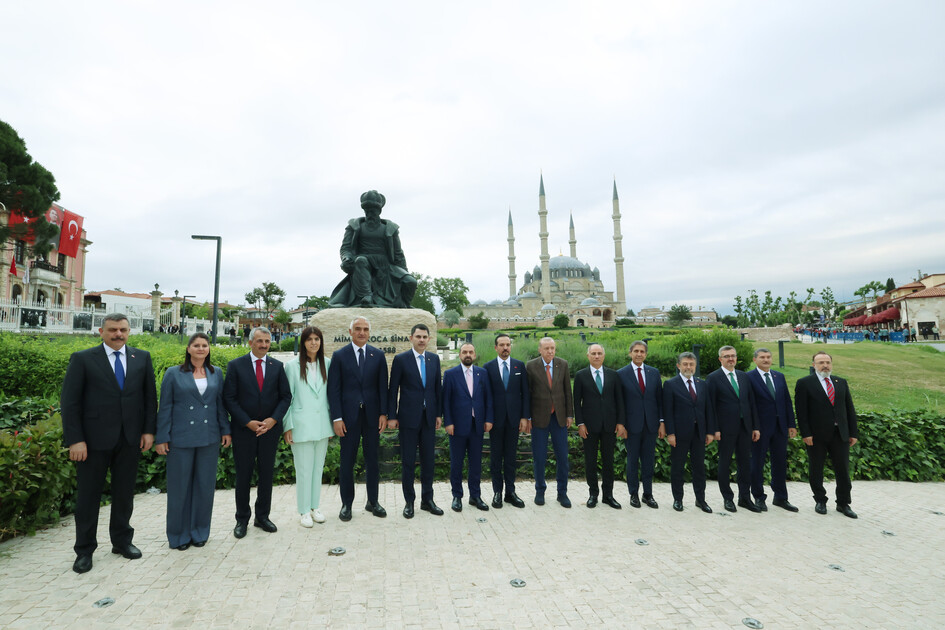 Cumhurbaşkanı Erdoğan, Edirne'de