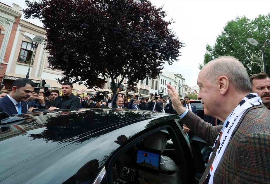 Cumhurbaşkanı Erdoğan, Edirne'de