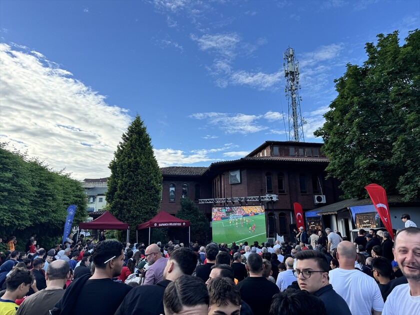 Sakarya'da, milli maç heyecanı