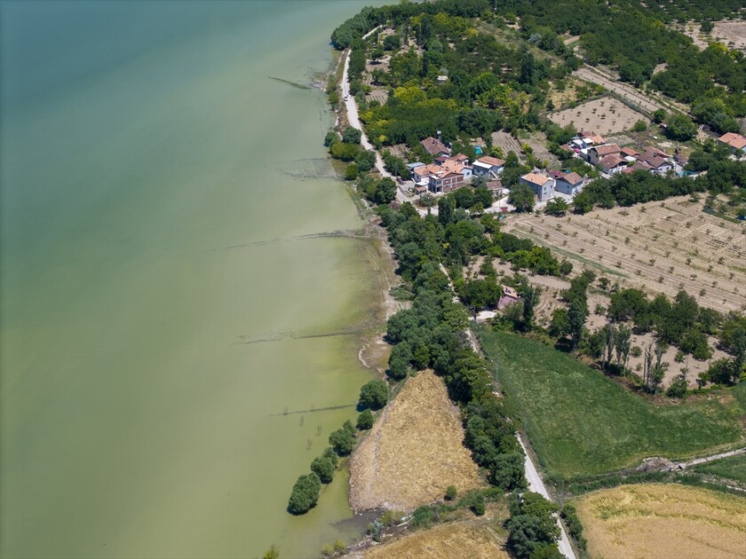 Karakaya Barajı çevresindeki yerleşim yerleri yeniden su altında kaldı