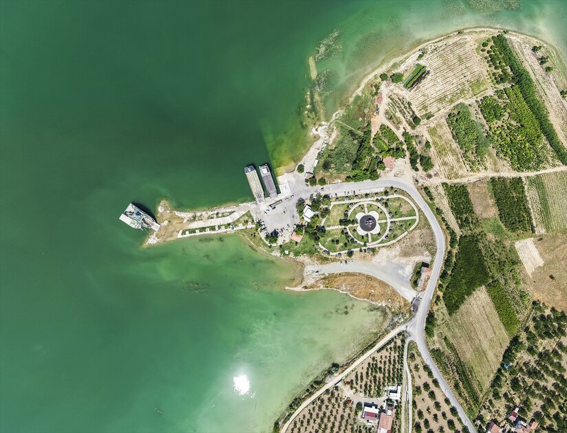 Karakaya Barajı çevresindeki yerleşim yerleri yeniden su altında kaldı