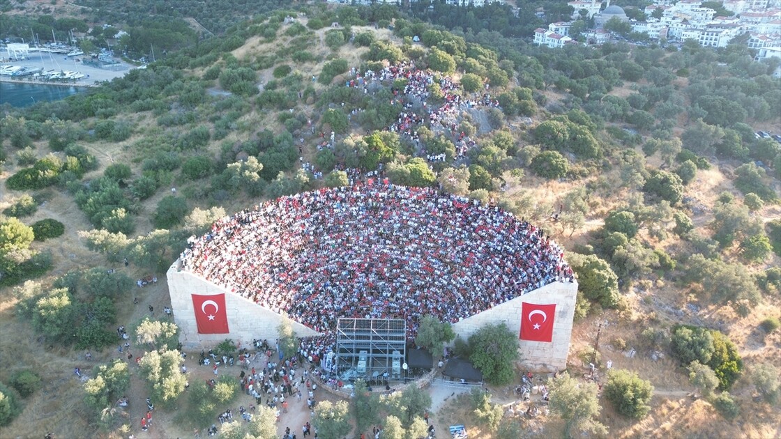 Antalya'da, milli maç heyecanı