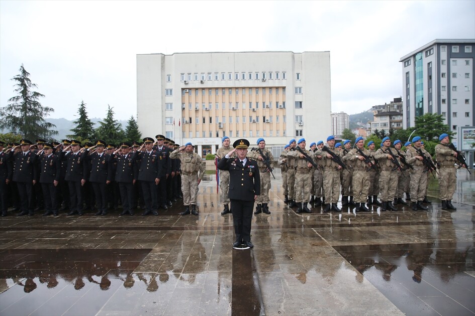 Rize'de Jandarma Teşkilatı'nın 187. kuruluş yıl dönümü kutlandı