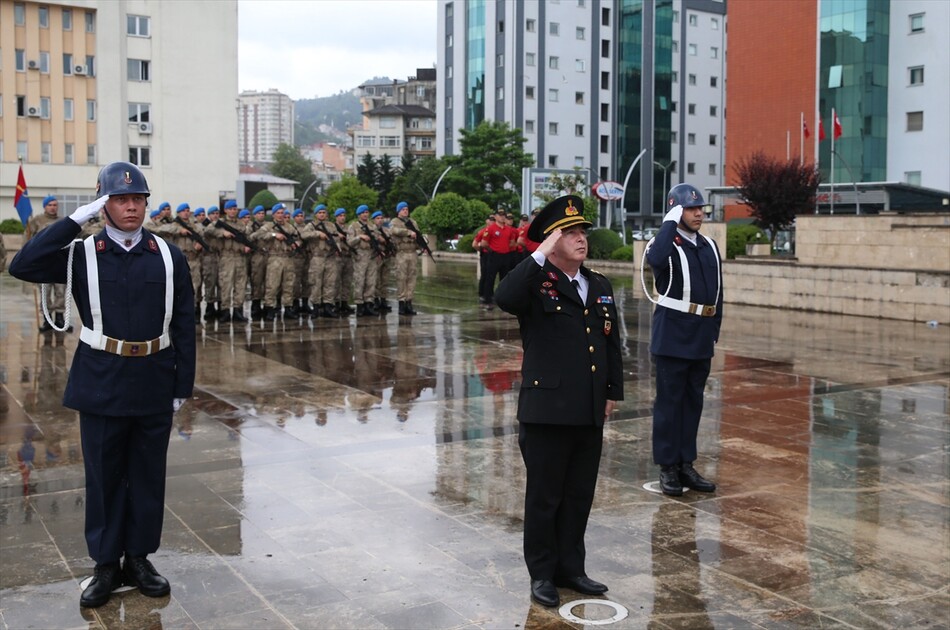 Rize'de Jandarma Teşkilatı'nın 187. kuruluş yıl dönümü kutlandı