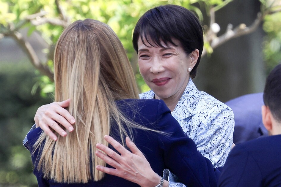 Italian Prime Minister Meloni meets Japanese Prime Minister Takaichi in Rome