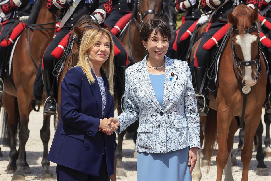 Italian Prime Minister Meloni meets Japanese Prime Minister Takaichi in Rome