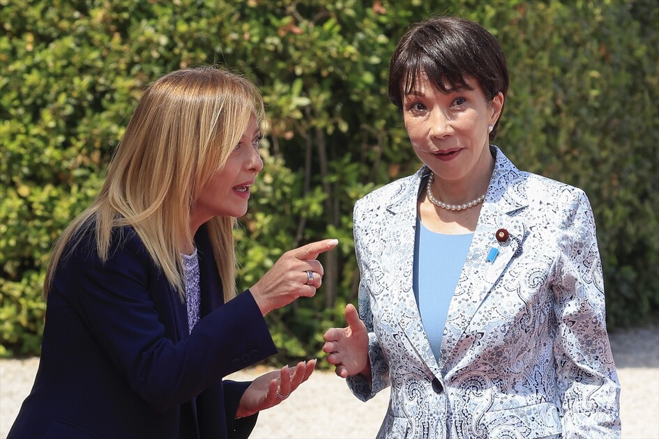 Italian Prime Minister Meloni meets Japanese Prime Minister Takaichi in Rome