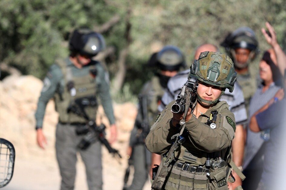 Ramallah yakınlarında yasa dışı yerleşim karşıtı gösteri