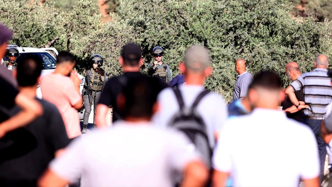 Ramallah yakınlarında yasa dışı yerleşim karşıtı gösteri