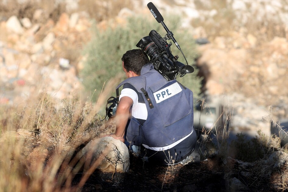 Ramallah yakınlarında yasa dışı yerleşim karşıtı gösteri