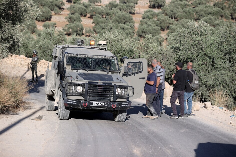Ramallah yakınlarında yasa dışı yerleşim karşıtı gösteri