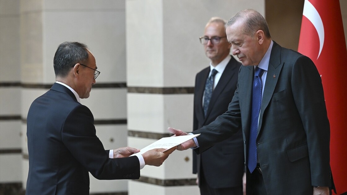 Cumhurbaşkanı Erdoğan, büyükelçilerin güven mektuplarını kabul etti