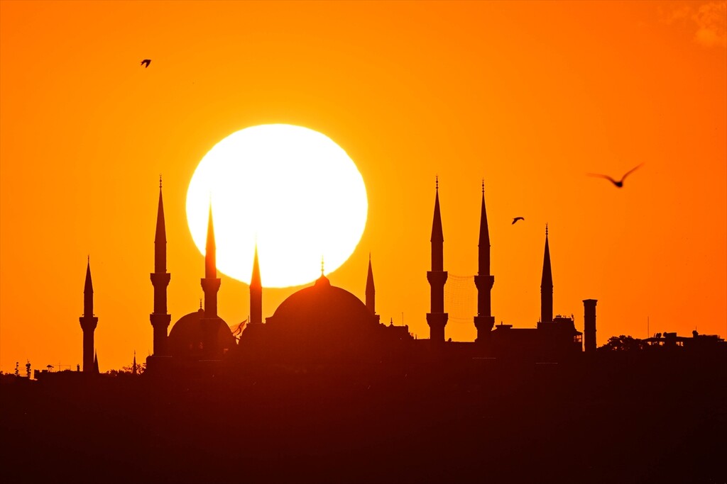 İstanbul’da gün batımı