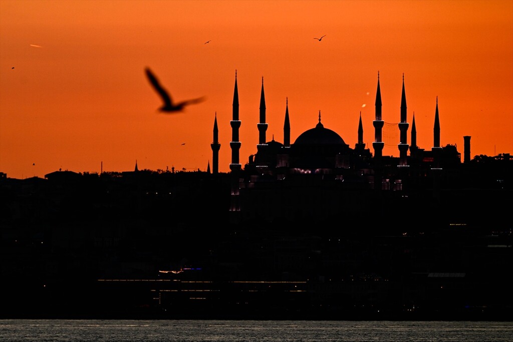 İstanbul’da gün batımı