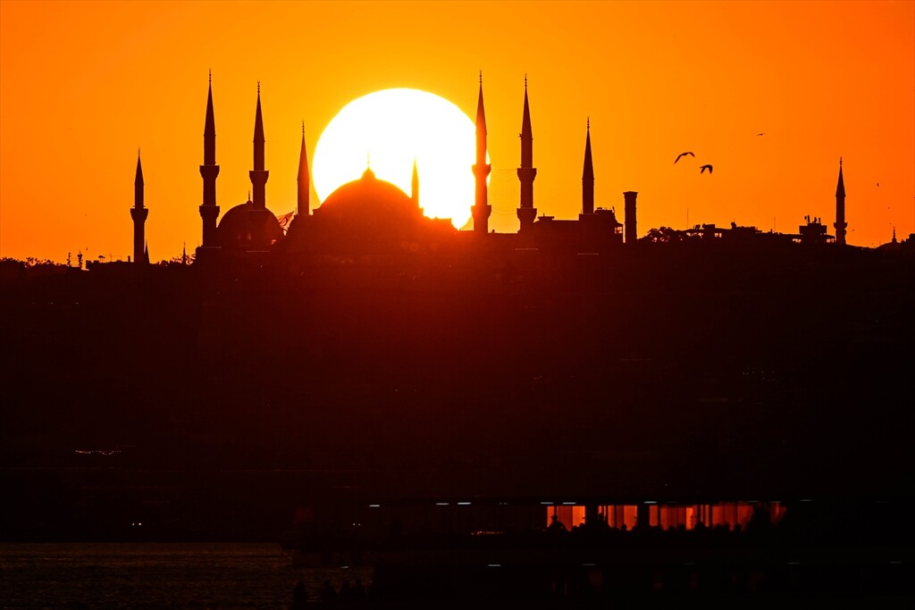 İstanbul’da gün batımı