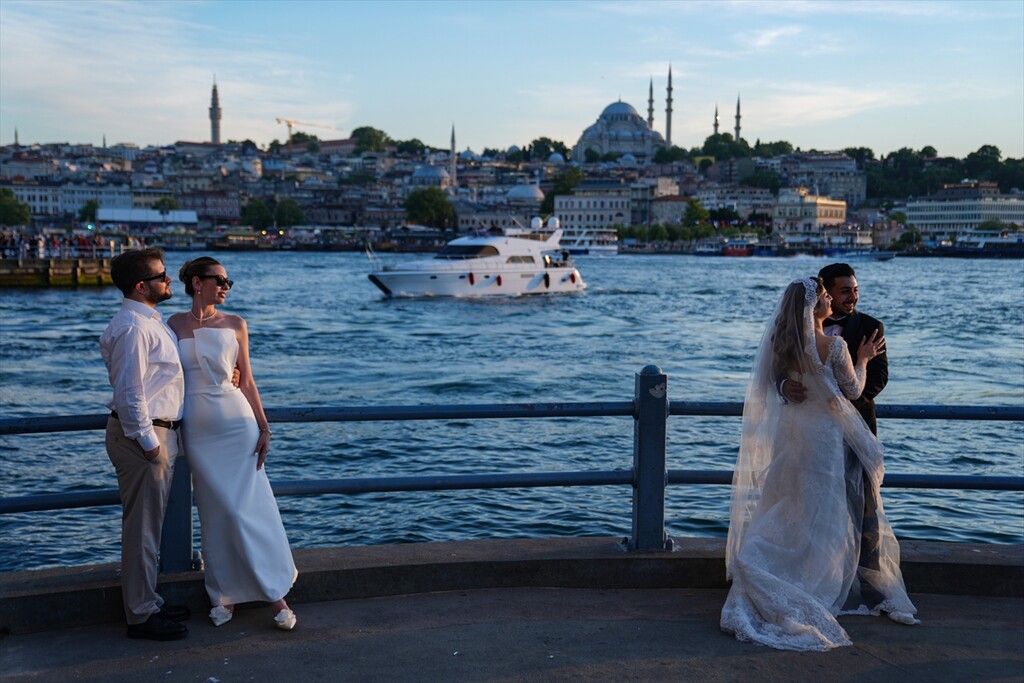 İstanbul’da gün batımı