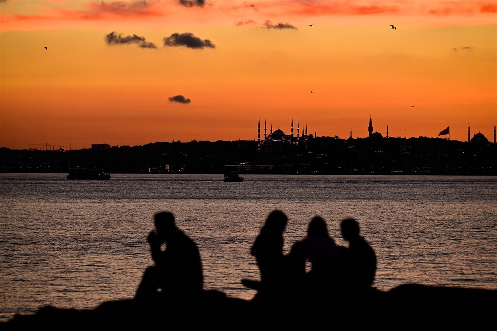 İstanbul’da gün batımı