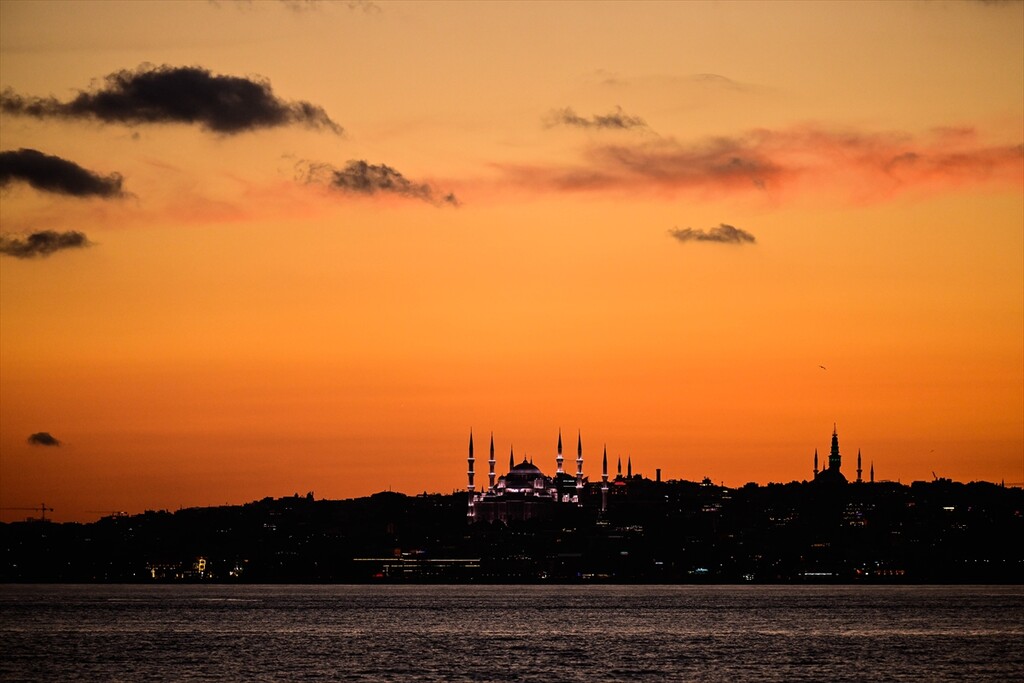 İstanbul’da gün batımı