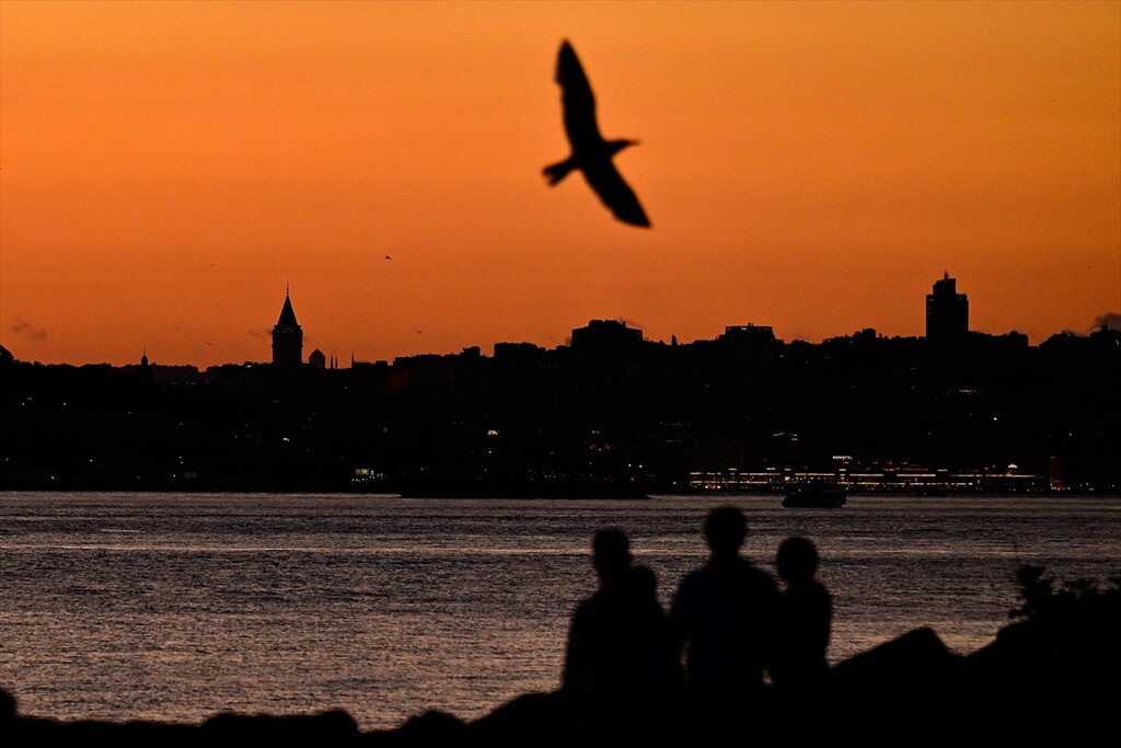 İstanbul’da gün batımı