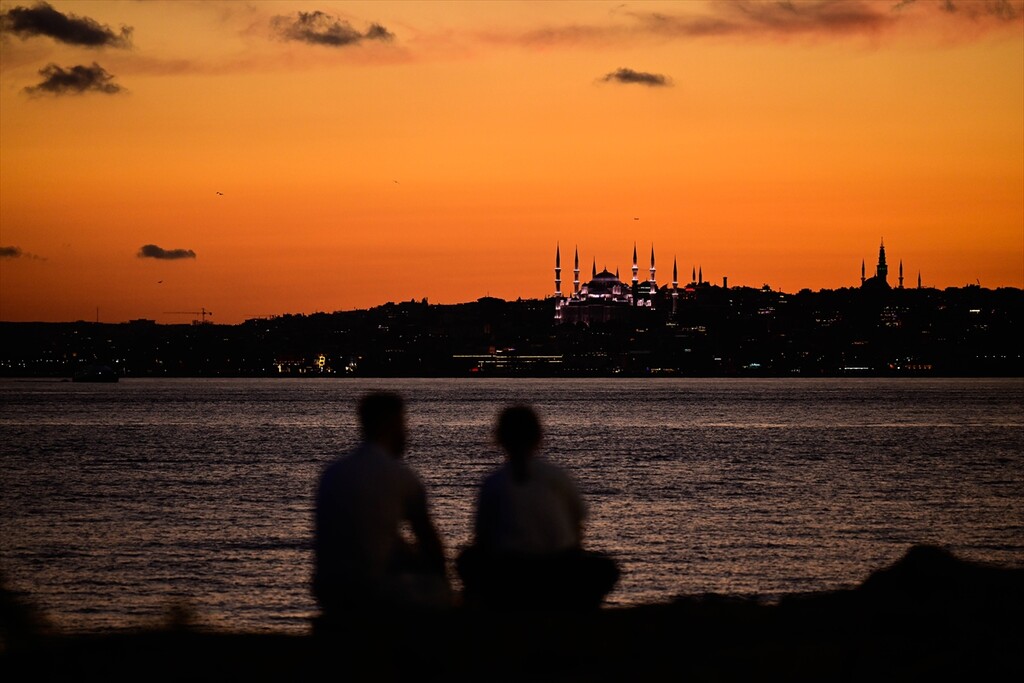 İstanbul’da gün batımı