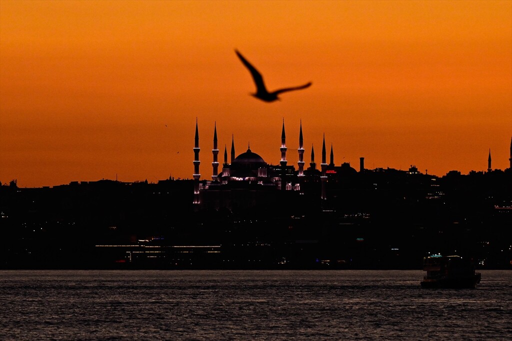 İstanbul’da gün batımı