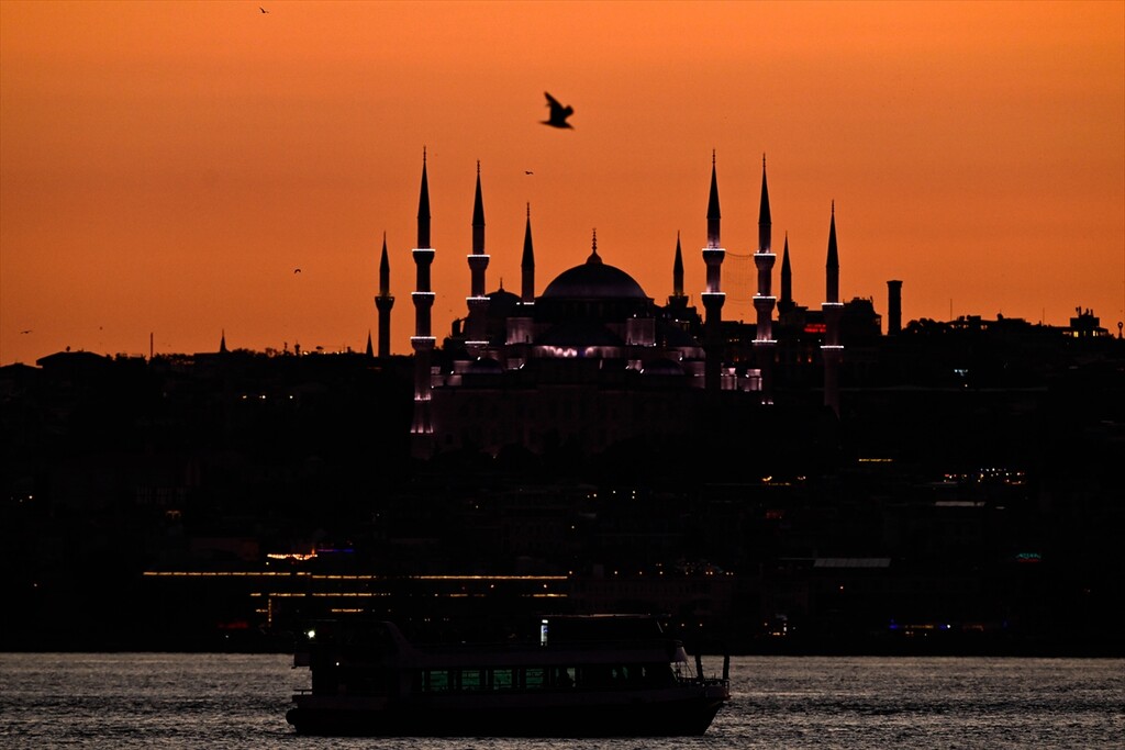 İstanbul’da gün batımı