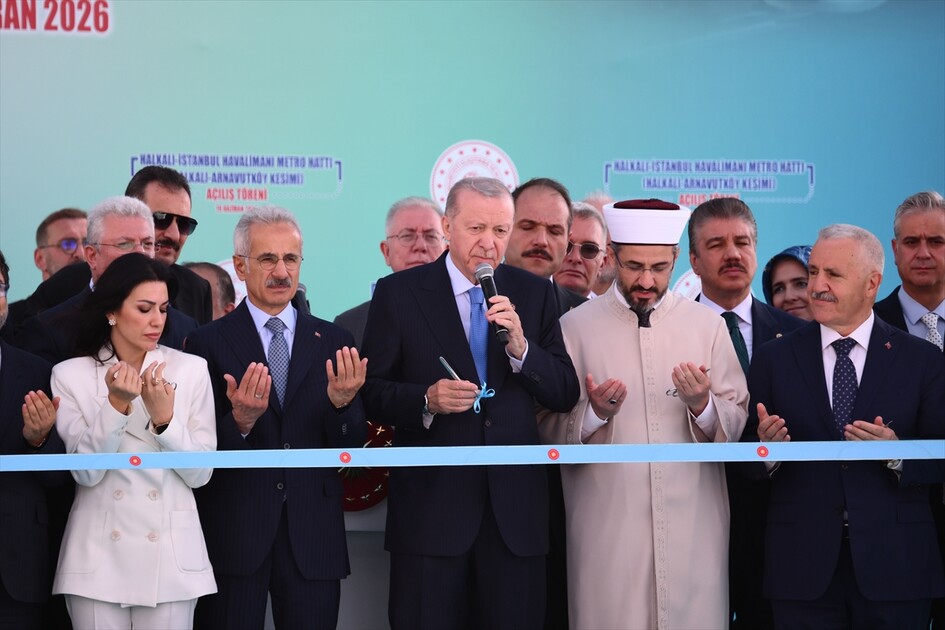 Halkalı–İstanbul Havalimanı Metro Hattı Açılış Töreni