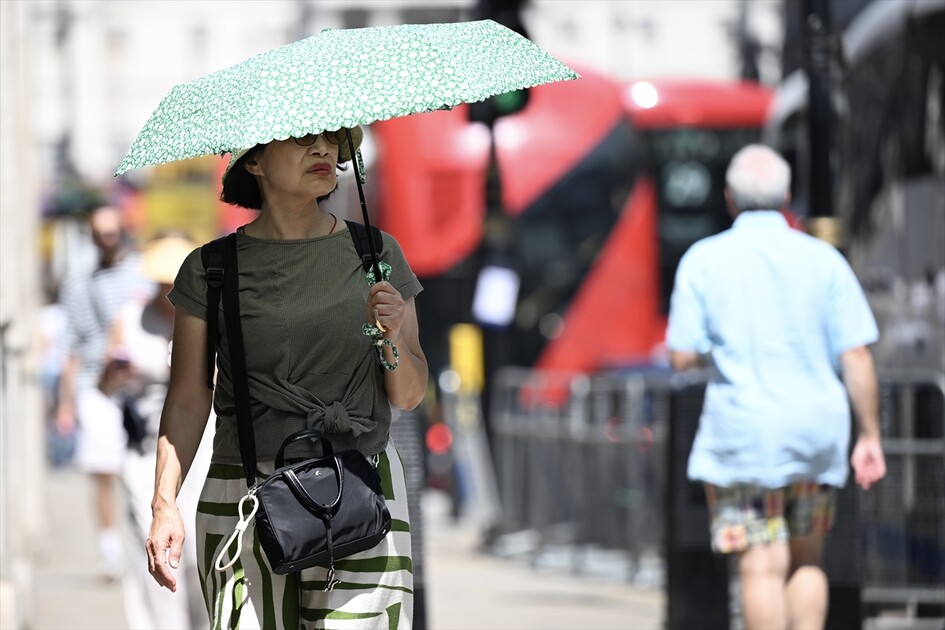 Londra’da sıcak hava