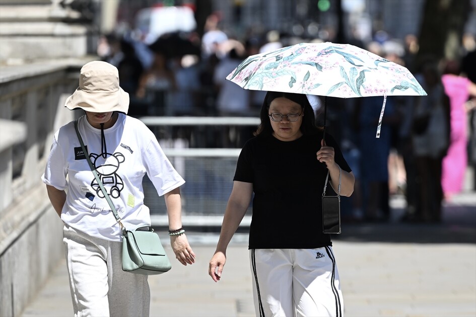 Londra’da sıcak hava